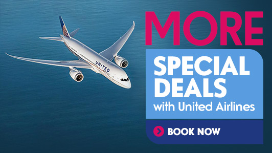 Don't miss out on these great deals with United Airlines!
